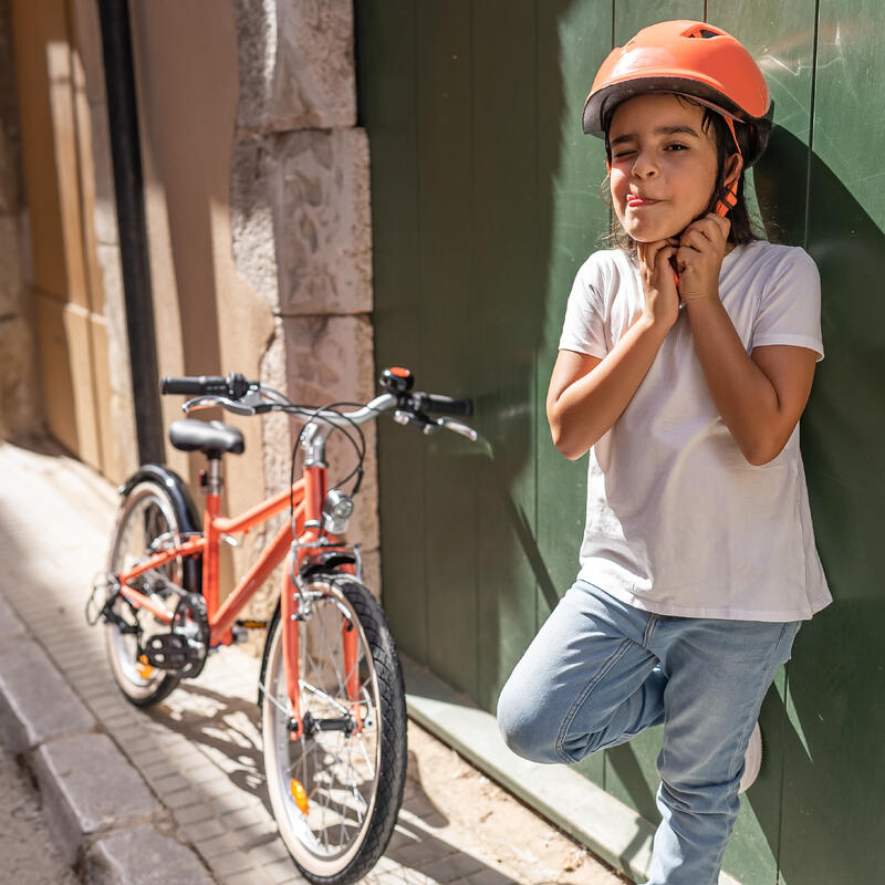 Btwin KH 500 Çocuk Kaskı Pembe