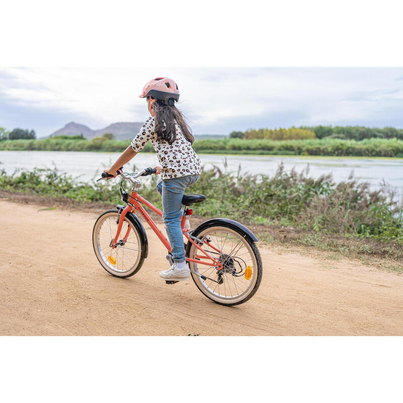 Capacete para Bicicleta Criança 500 Rosa