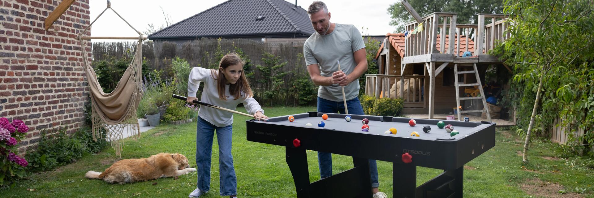 enfants billard amusement famille