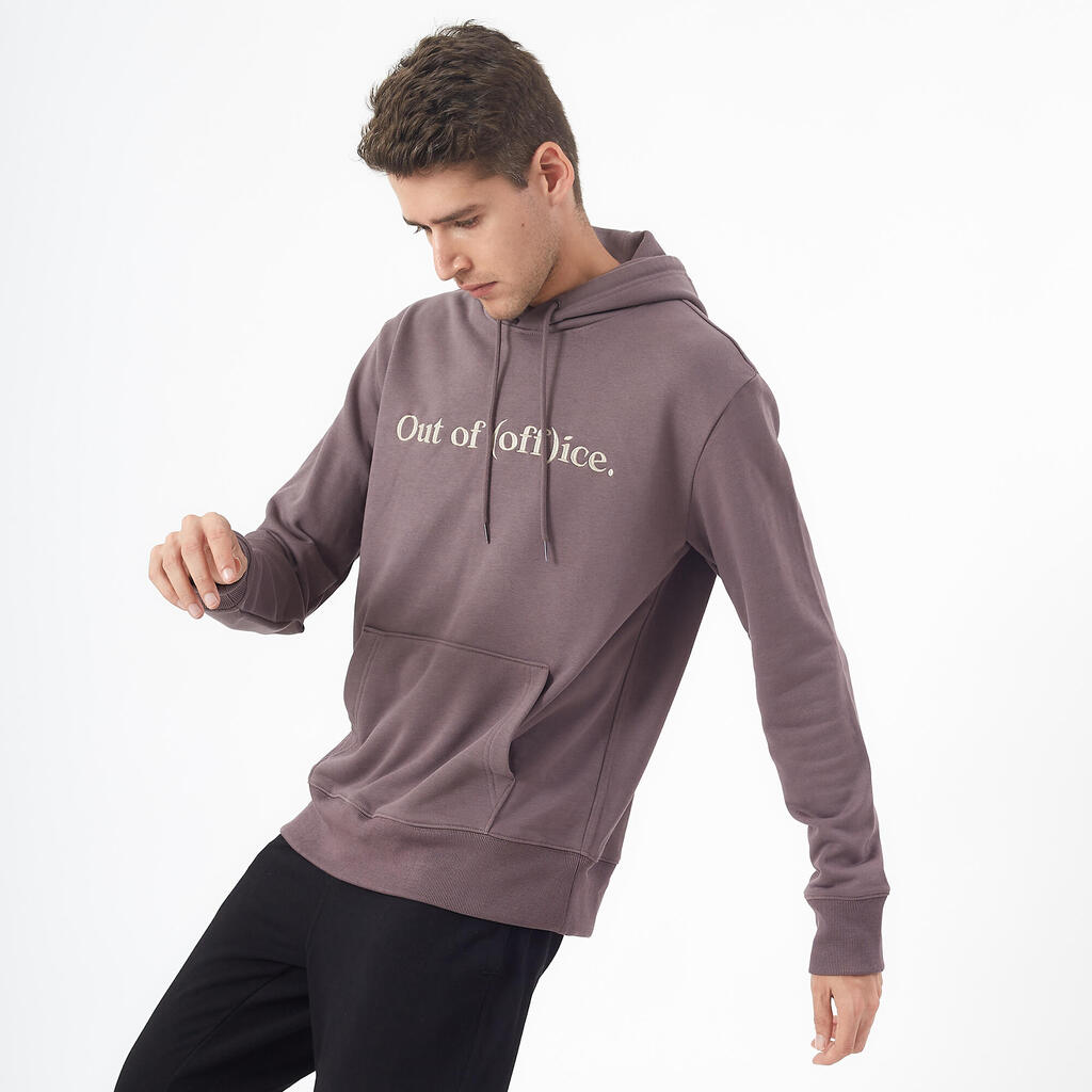 Men's Hoodie 500 Essentials - Pink