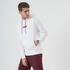 Men's Sweatshirt Hoodie Printed 500 -White