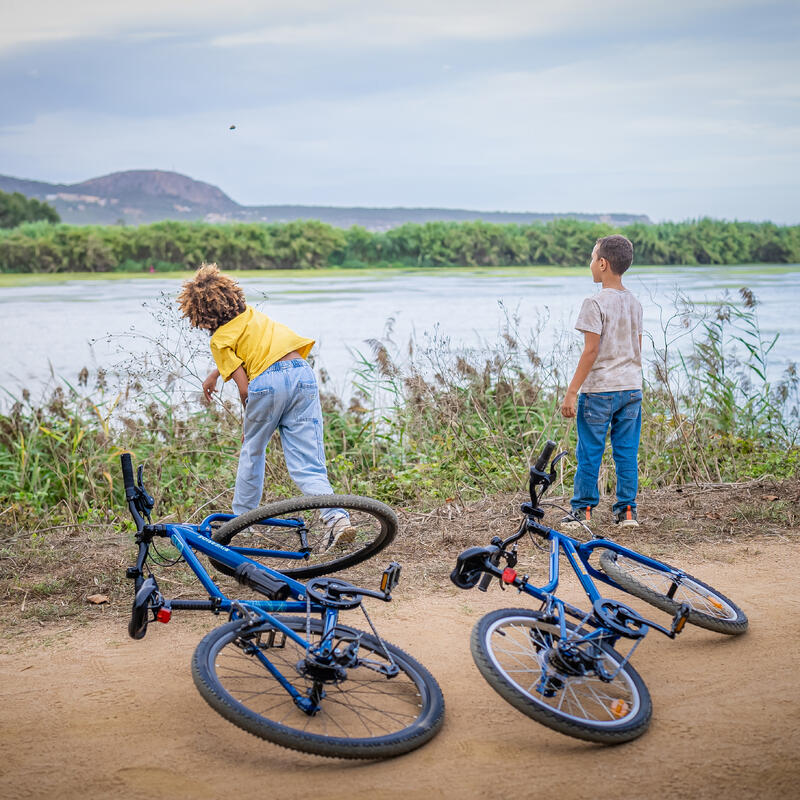 BICICLETA DE TREKKING CRIANÇA 9-12 ANOS RIVERSIDE 900 26 POLEGADAS