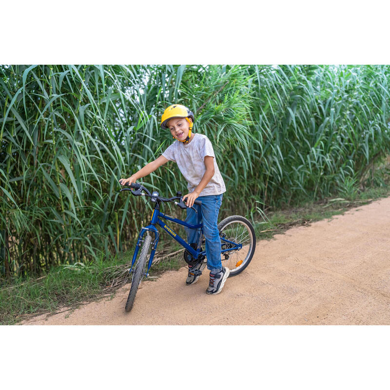 Fahrradhelm 500 Kinder gelb 