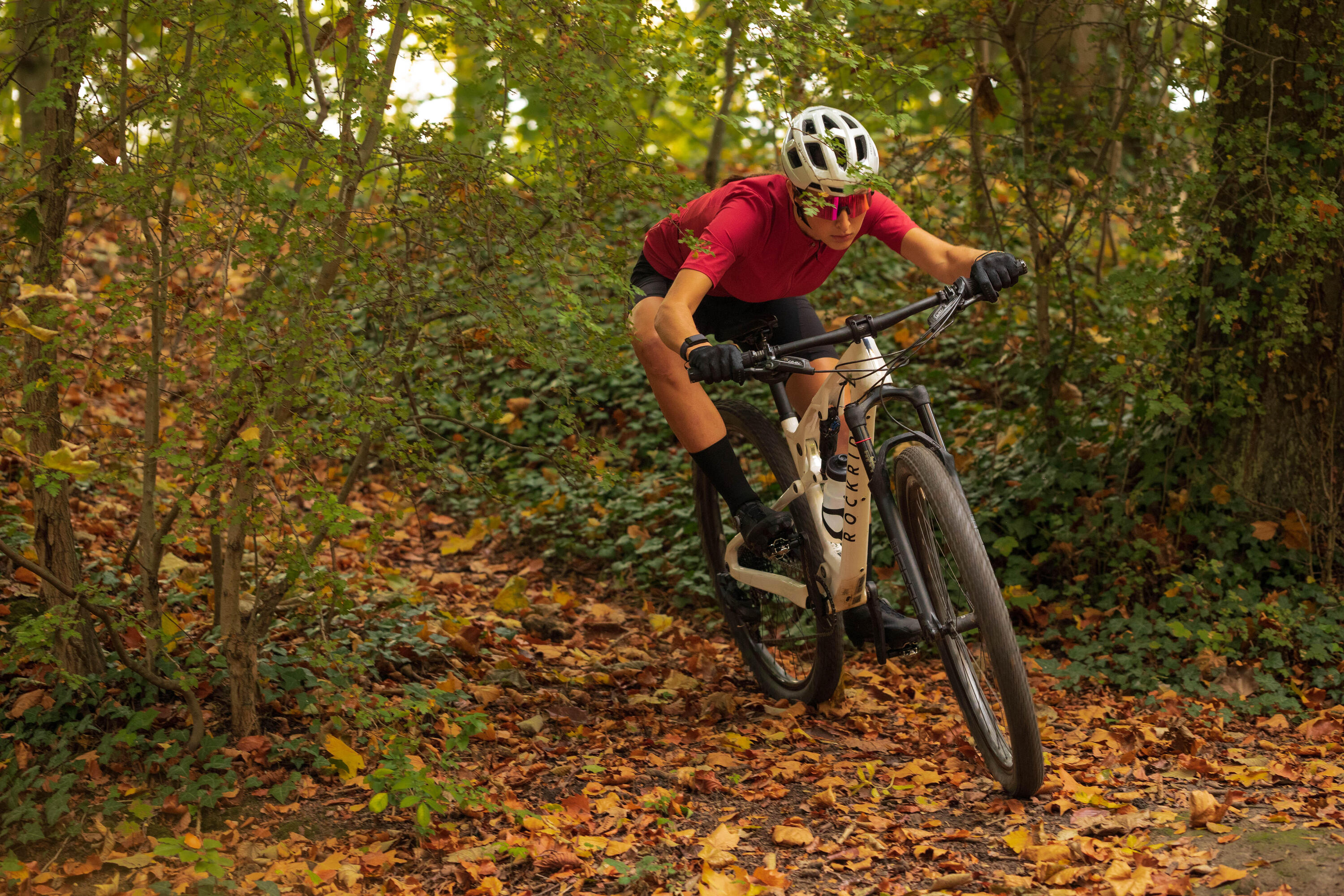 Maillot VTT manches courtes Race Rouge 11/13