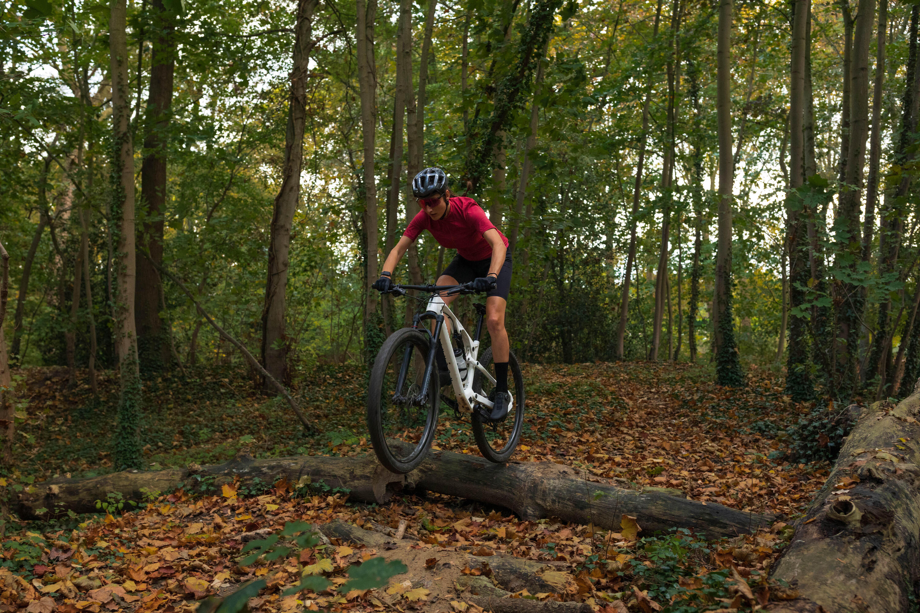 Maillot VTT manches courtes Race Rouge 8/13