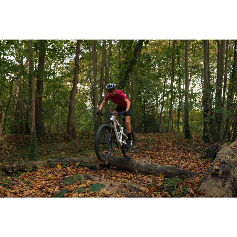 Maillot Vélo VTT Cross-country XC Femme Race Rouge