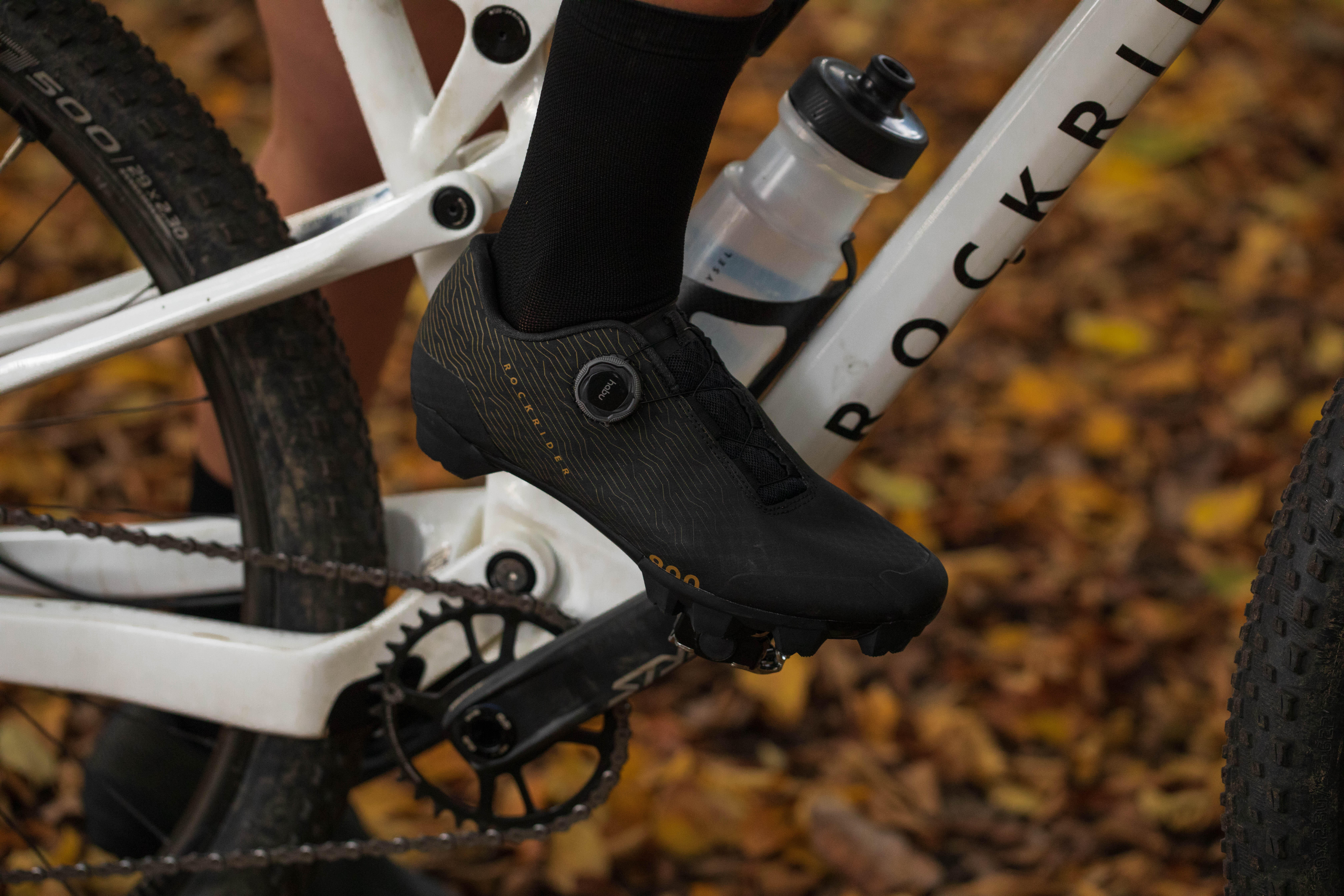 Chaussures pour vélo de montagne/gravelle - Race 900 noir - ROCKRIDER