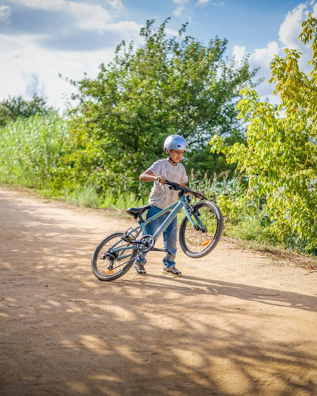 Bicicleta de trekking criança Riverside 900 20 polegadas 6-9 anos Verde