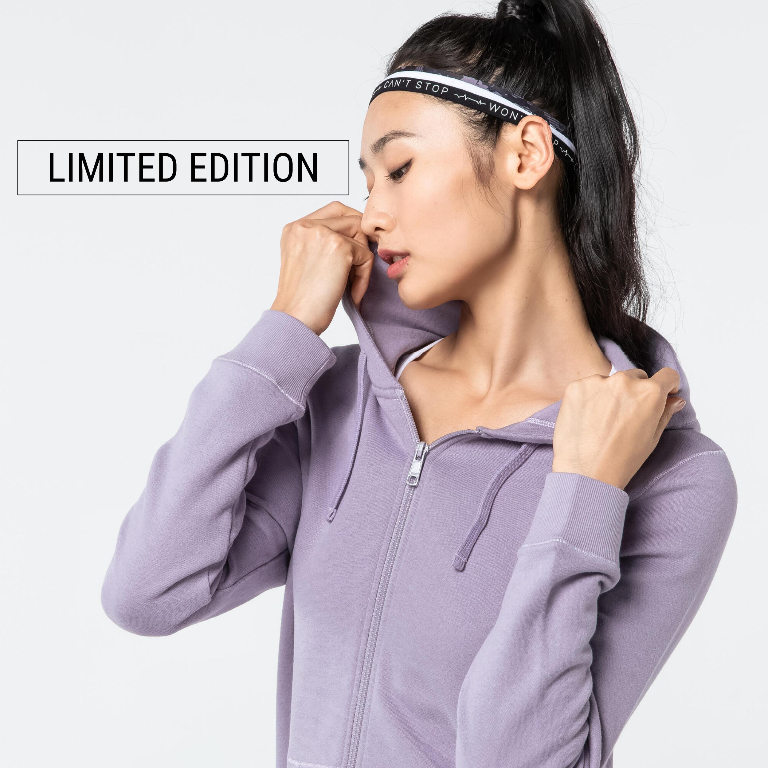 Mauve zip sale up hoodie