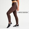 Women's High-Waisted Shaping Leggings - Brown