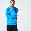 Men's Fitness Hoodie 500 Essentials - Light Blue