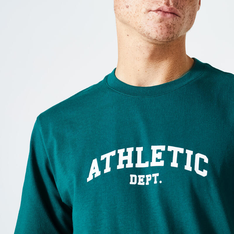 T-Shirt Herren - Essentials 500 bedruckt grün 