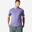 T-Shirt Fitness Homme - 500 Essentials violet néon