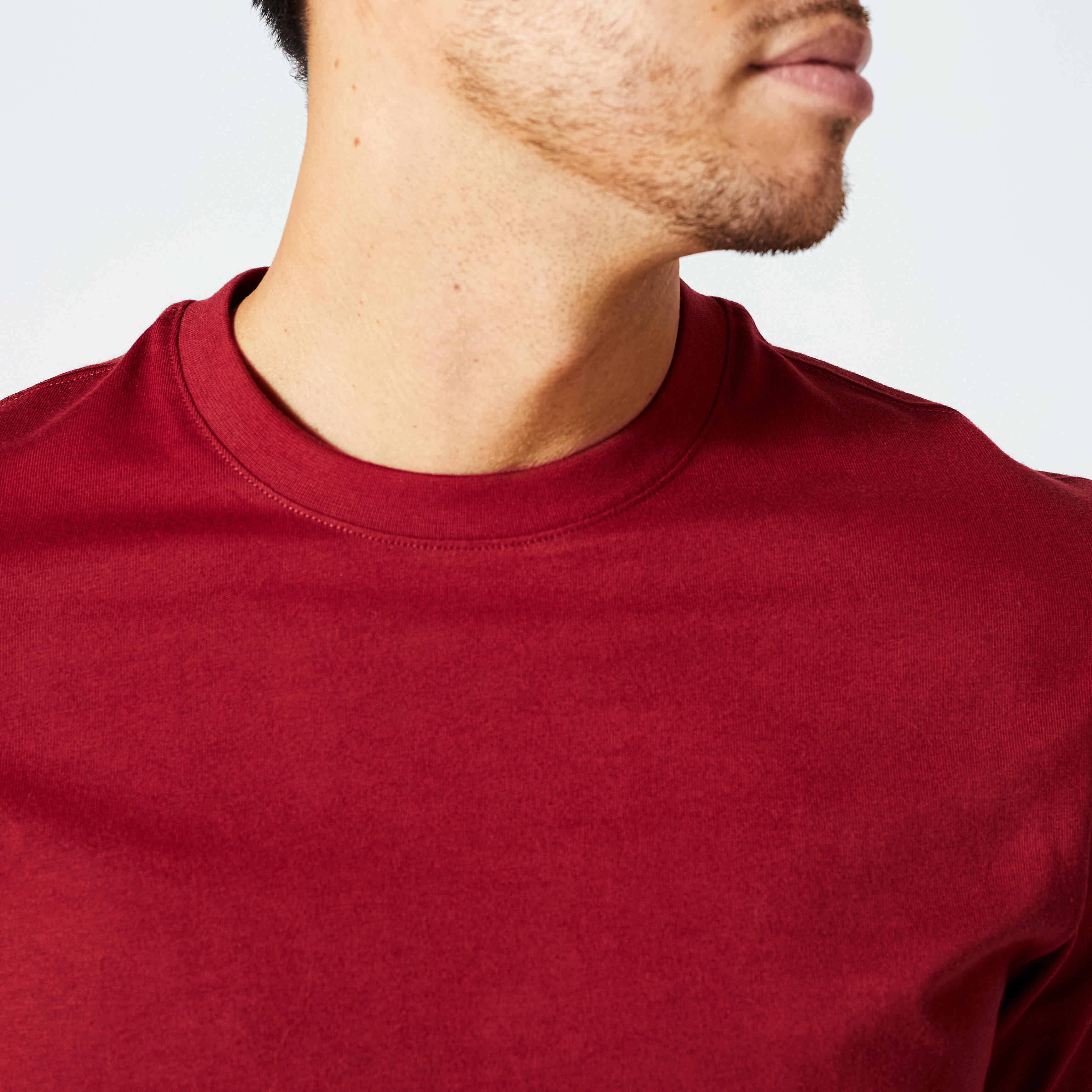 T-shirt Loose Fitness Homme - 520 noir DOMYOS