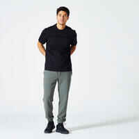 Men's Fitness T-Shirt 500 Essentials - Black