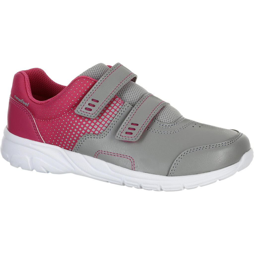 Sportschuhe Actiwalk 100 Kinder grau/rosa