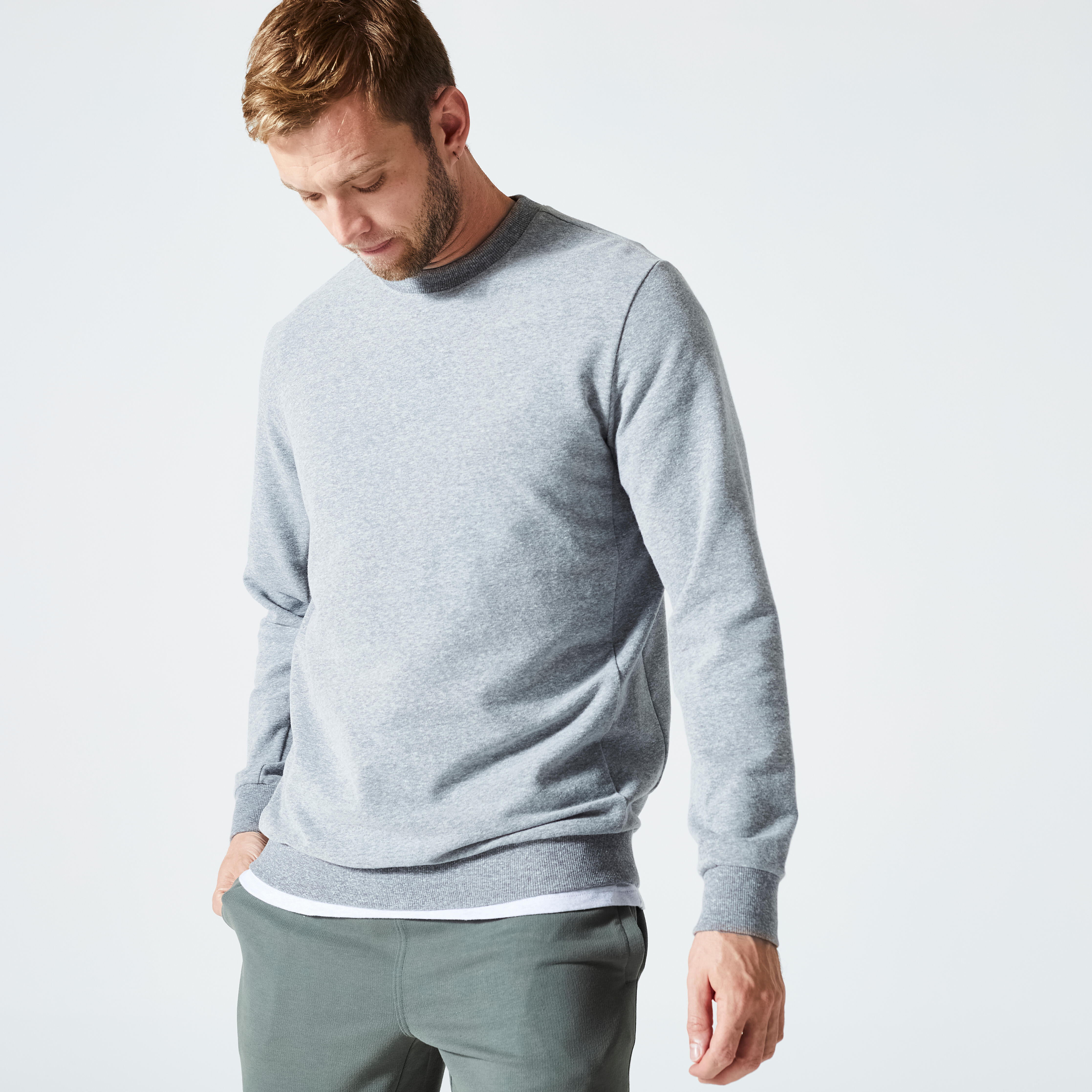 POLER N HOMBRE 100 GRIS Decathlon