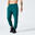 Pantalon de trening 500 Fitness Essentials Verde Bărbați 