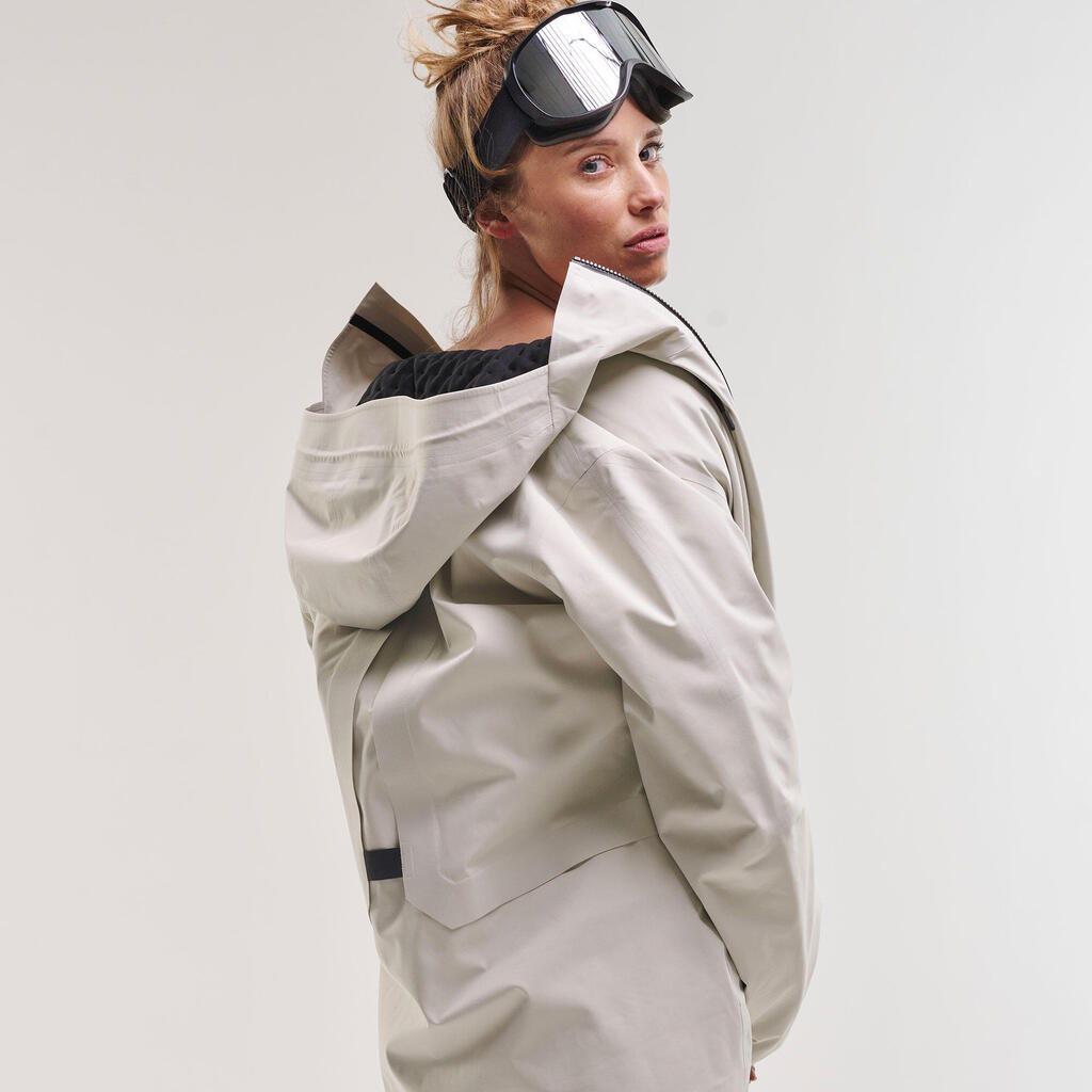 Women’s Ski Jacket - Eclipse Day - Beige