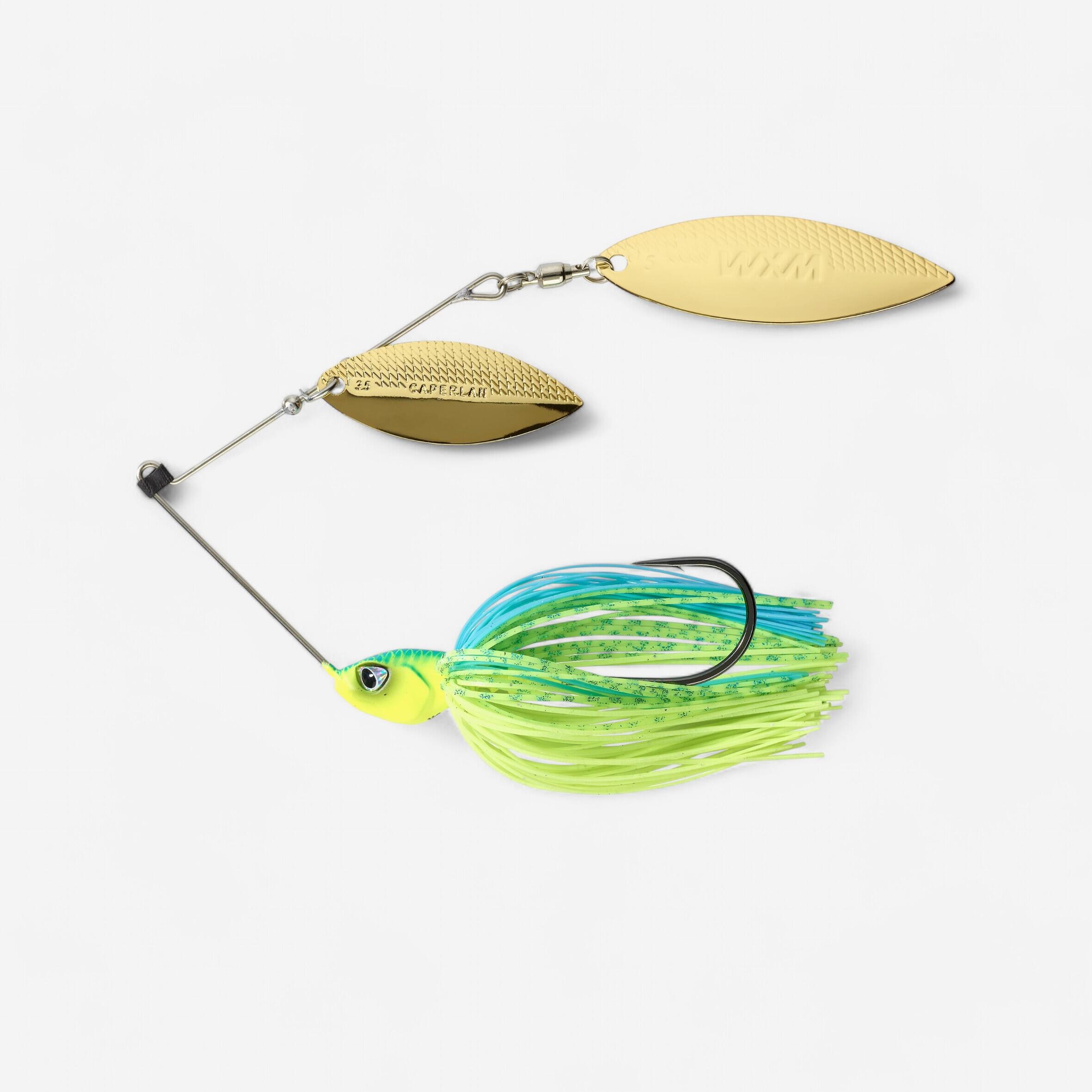 CAPERLAN SPINNERBAIT SPINO PK 14 G BLAUW CHARTREUSE