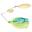 AMOSTRA SPINNERBAIT SPINO 10,5 G AZUL CHARTREUSE