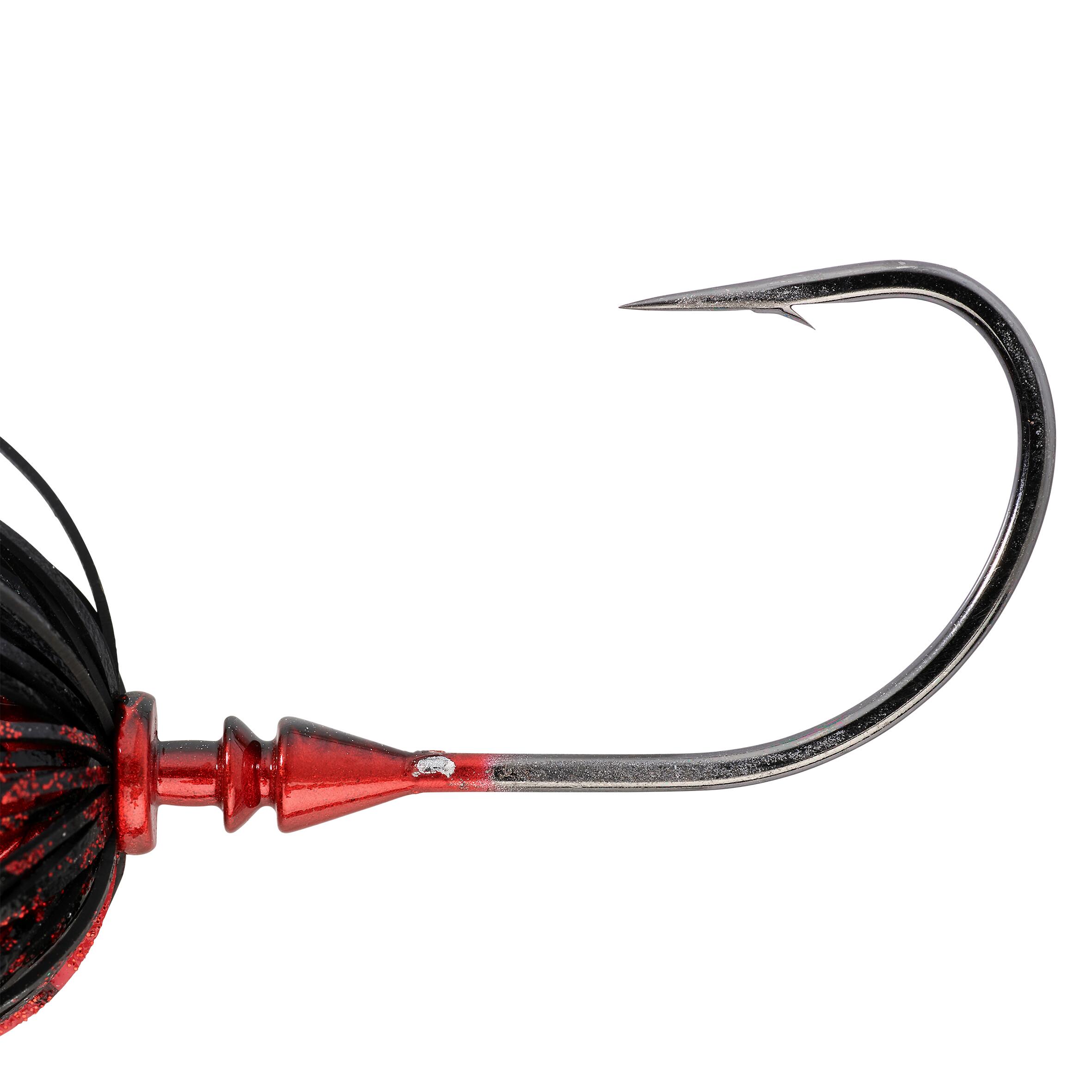 CAPERLAN Nástraha Chatter Bealey 1/2 oz - 14 g čierno-červená bez · záber 4