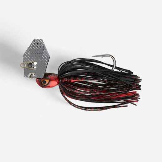 
      Chatterbait Bealey 14 g schwarz/rot 
  