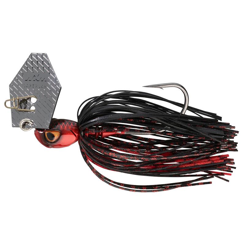 Chatterbait Bealey 14 g schwarz/rot 