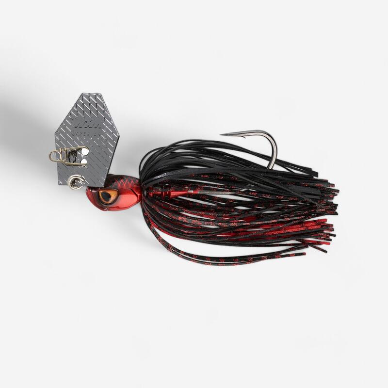 CHATTERBAIT BEALEY 14G NEGRU/ROȘU