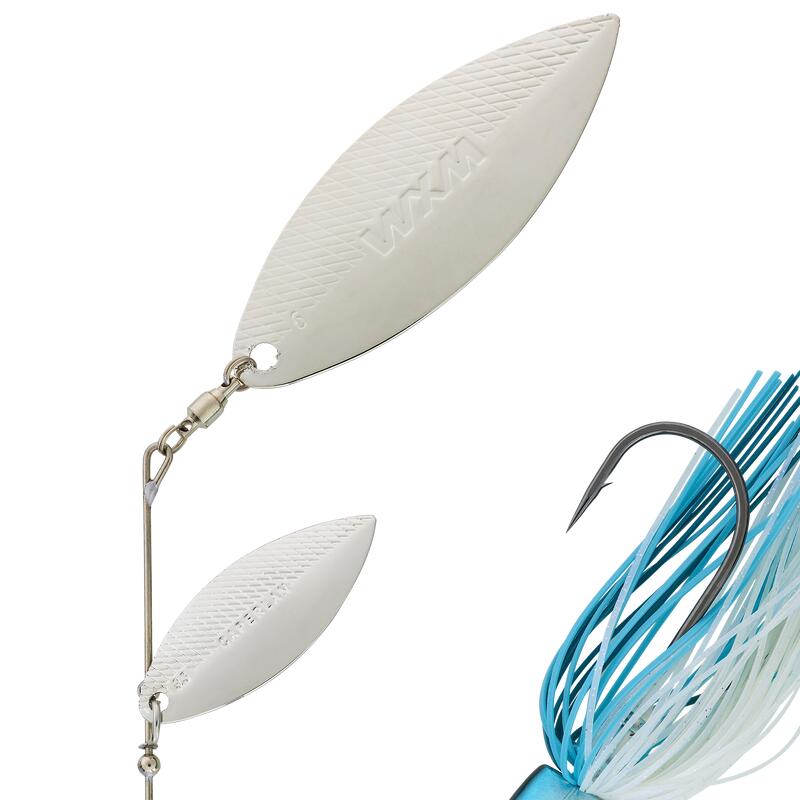 SPINNERBAIT SPINO PK 28 G BLAUWE RUG