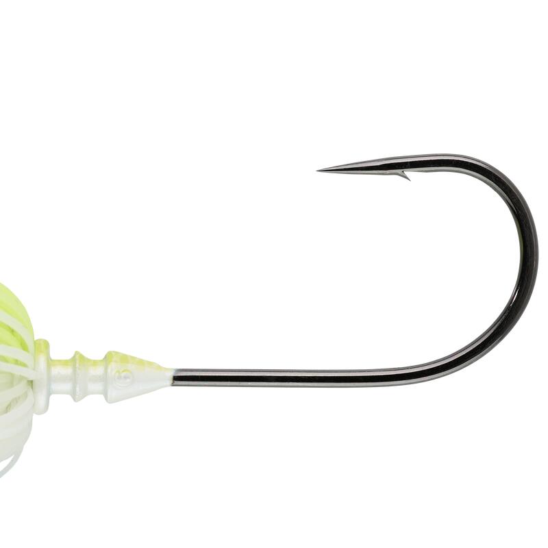 AMOSTRA SPINNERBAIT SPINO PK 14 G BRANCO CHARTREUSE