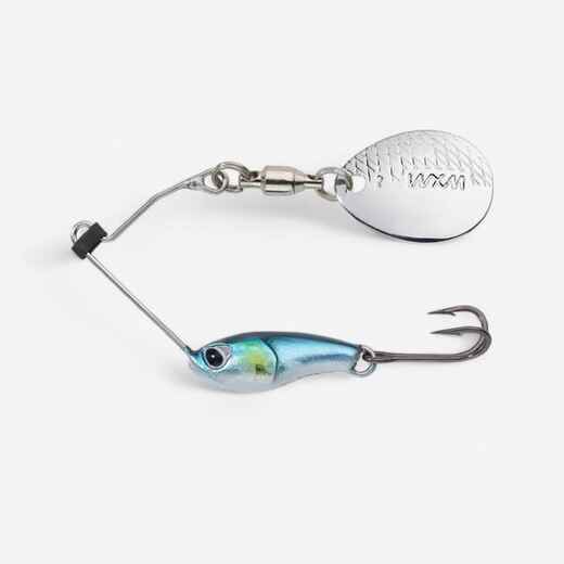 Trota Spinner (2) BLUE CHUB - Montana Tackle - Esca Rotante Per Trota Fario, Arcobaleno, Salmerino - Taglia #8 Gamakatsu
