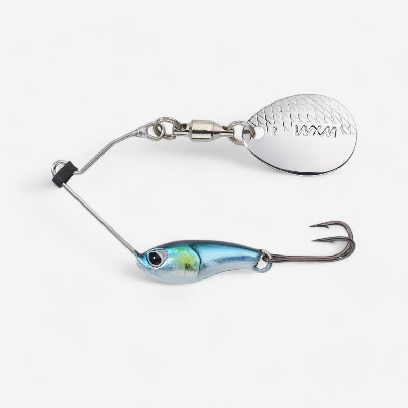 Nástraha spinnerbait Spino MCO 5 g modrý hřbet