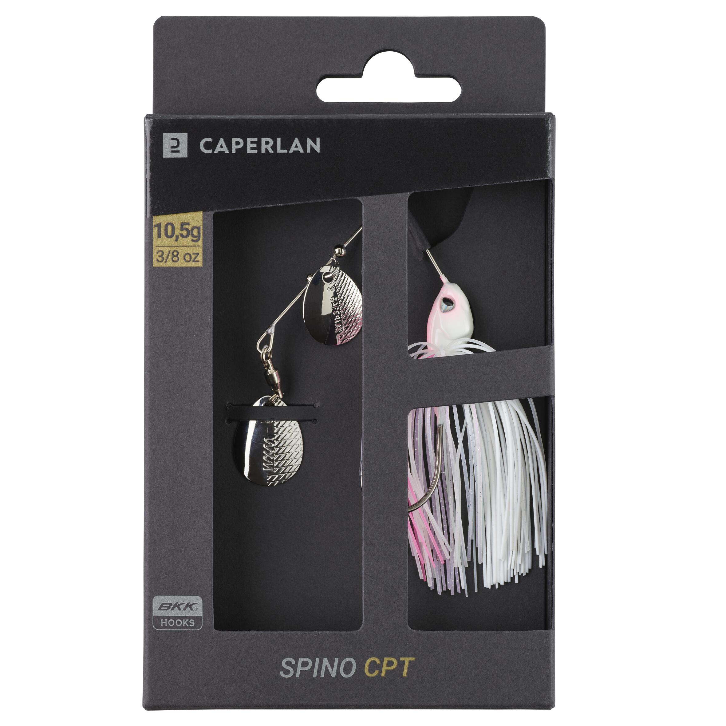 SPINNERBAIT SPINO CPT 10,5GR BLANC ROSE 6/7