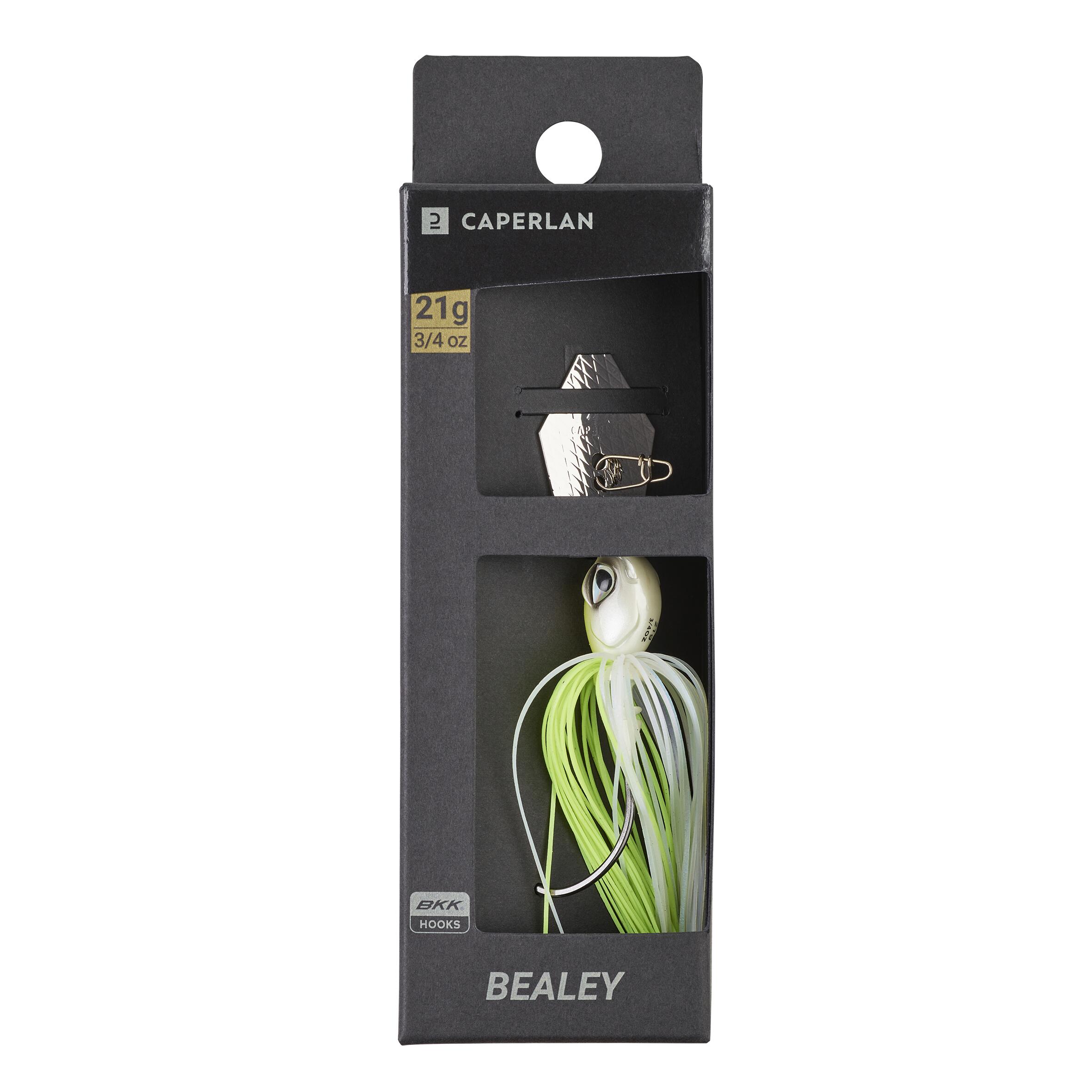 CAPERLAN Nástraha Chatter Bealey 21 g biela/žltozelená bez · záber 6