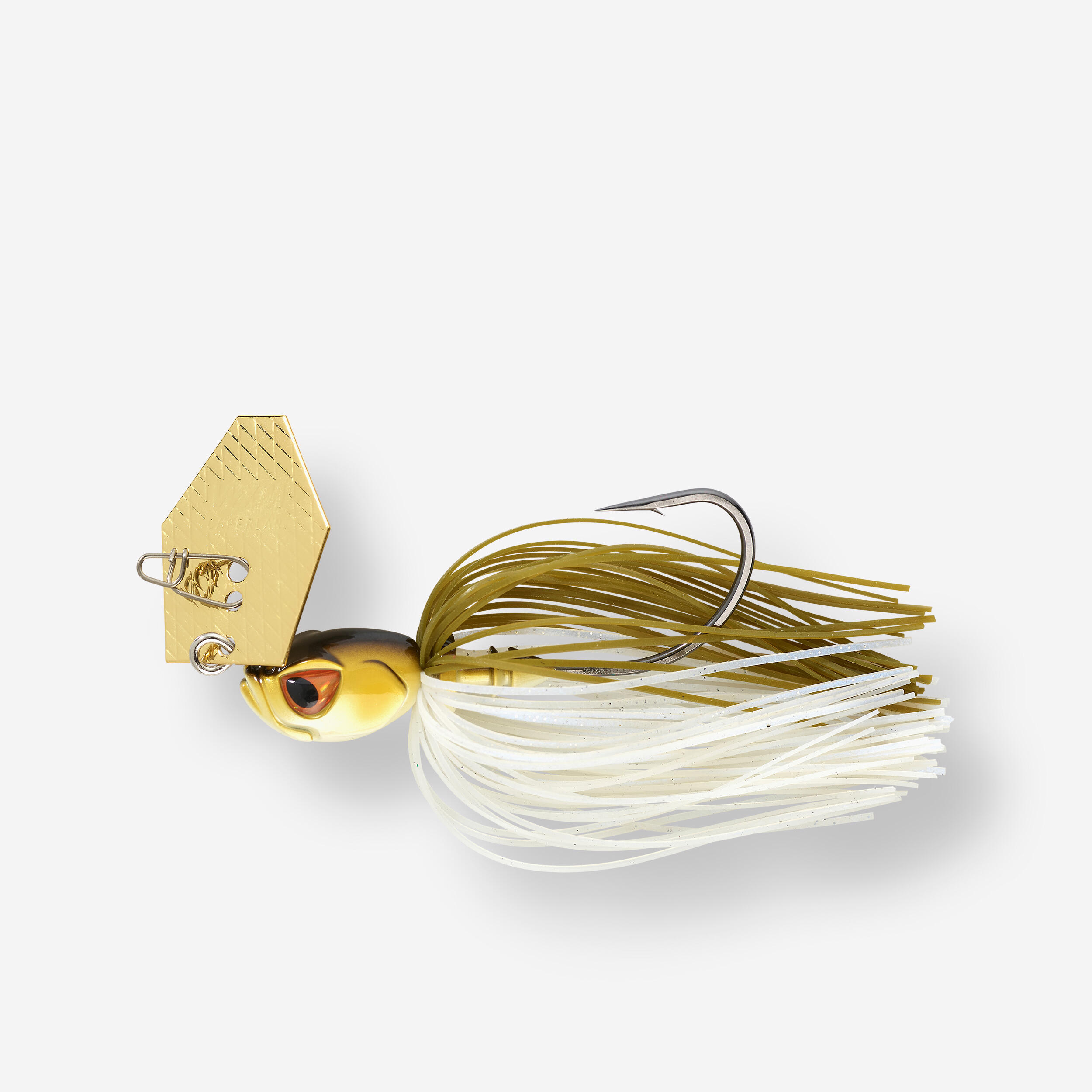 Caperlan - Chatter Bealey 21gr Ayu - Leurre Métallique - Peche - Blanc-vert - Taille Unique - Decathlon