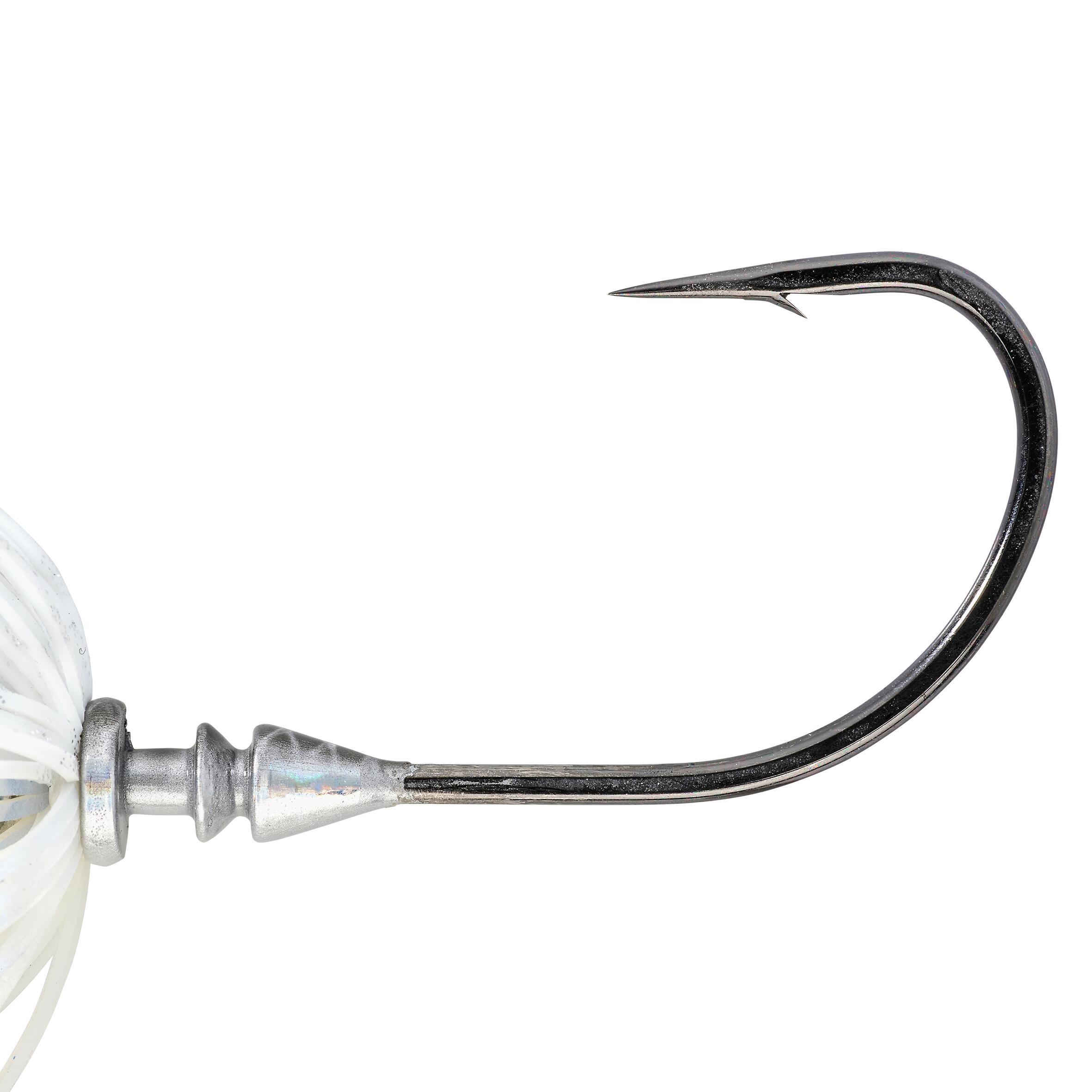Chatterbait - Bealey 10.5 g (2/5 oz.) White - CAPERLAN