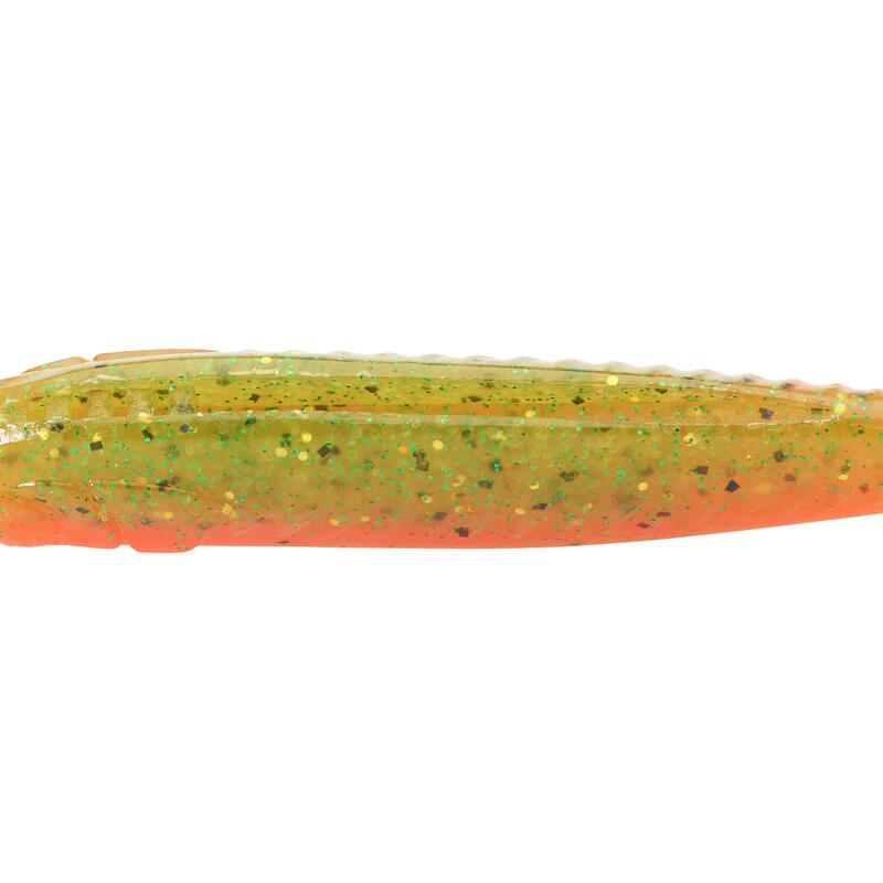 SET NĂLUCI FLEXIBILE GRUB CU ATRACTANȚI WXM YUBARI GRB 130 PORTOCALIU