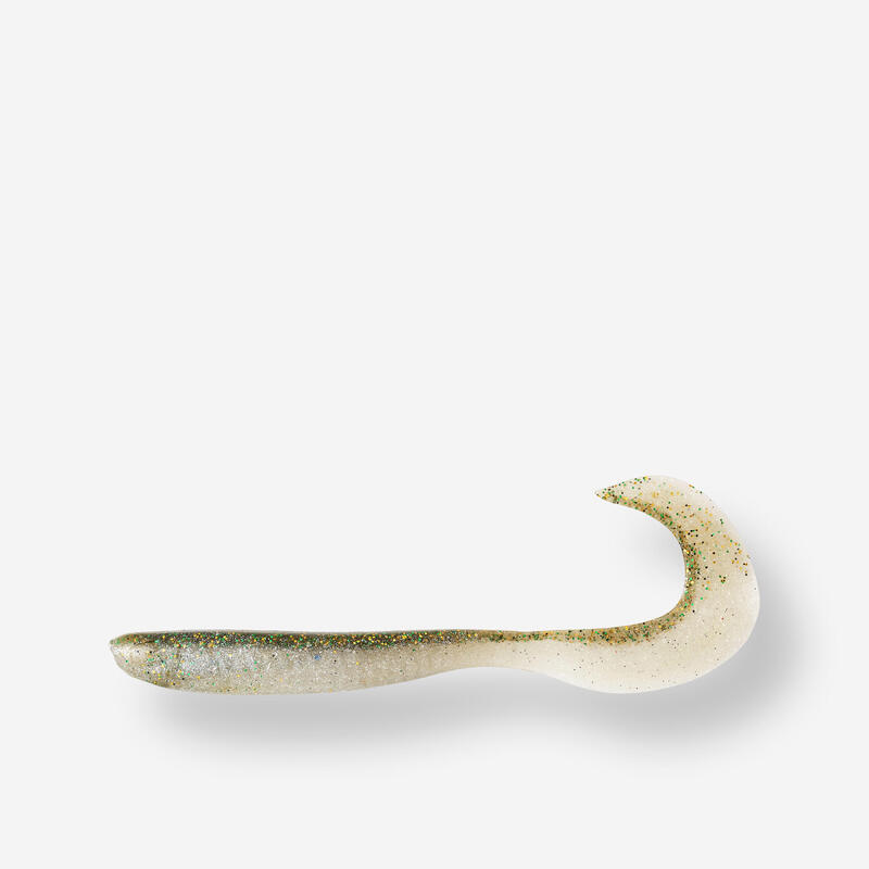 SOFTBAIT TWISTER GRUB MET LOKMIDDEL WXM YUBARI GRB 90 GROEN