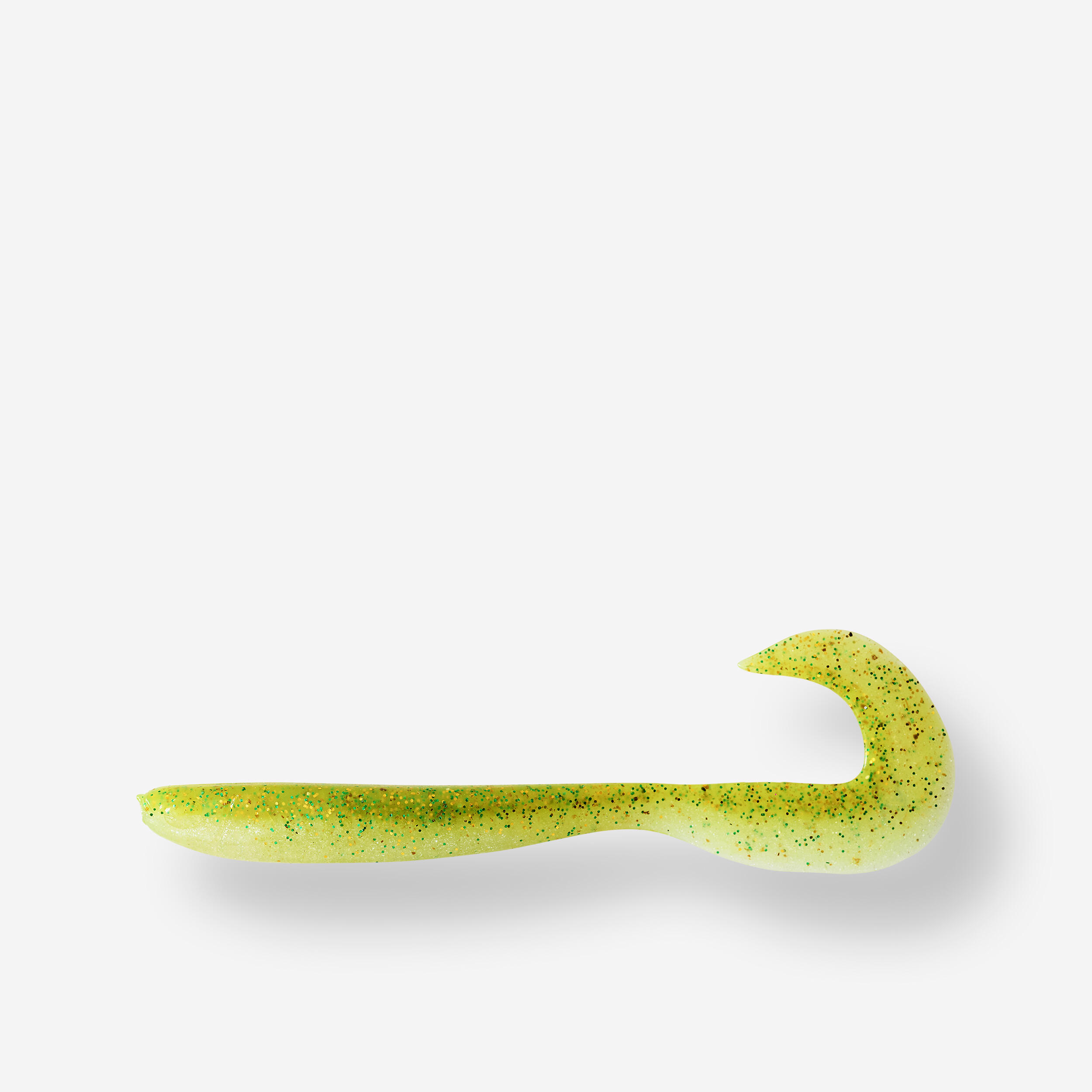Grub Shaped Soft Lure with Attractant - WXM Yubari GRB 90 Chartreuse - Fluo  yellow - Caperlan - Decathlon
