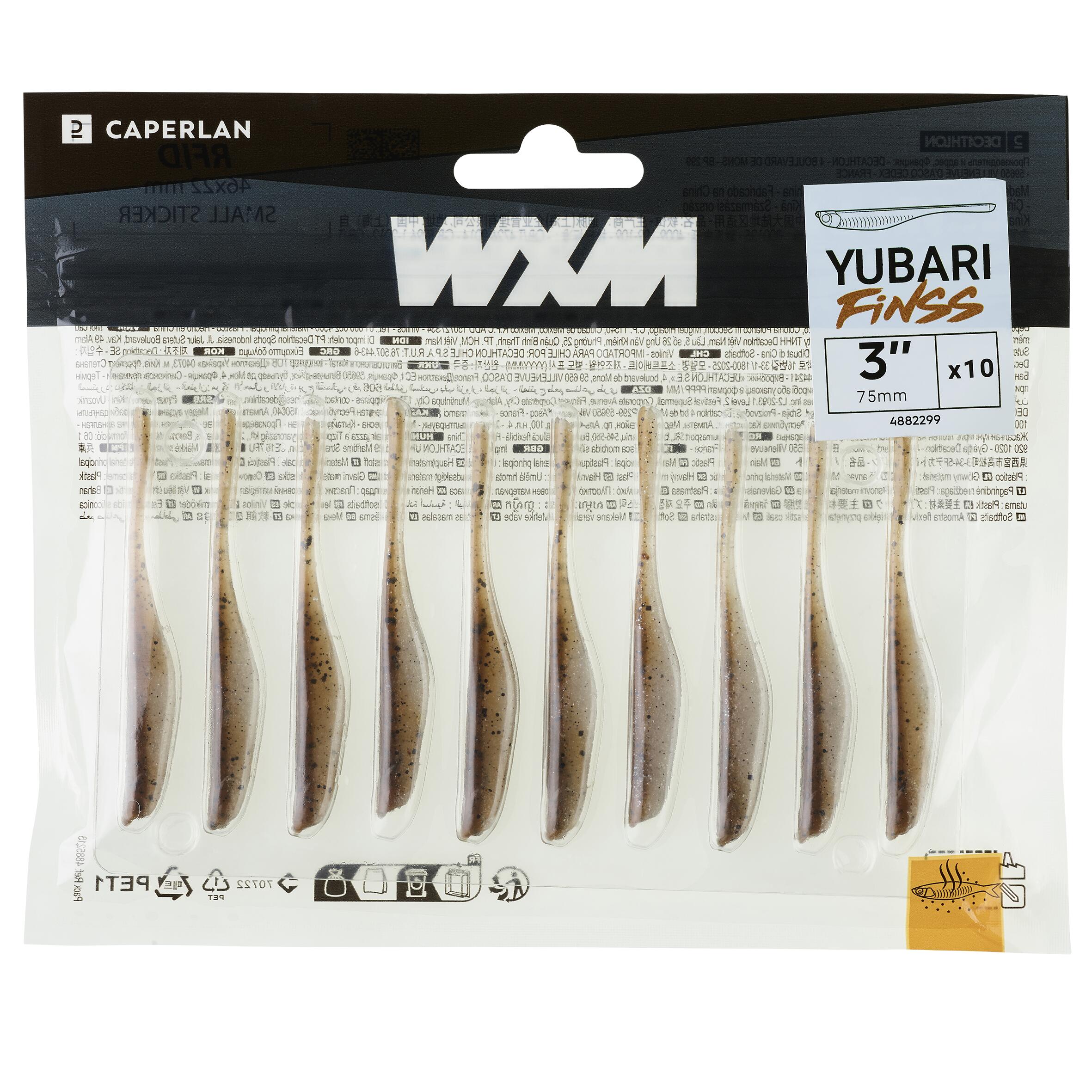 Przynęta miękka nasączona atraktorem WXM Yubari Finess 75 jazgarz 4/8