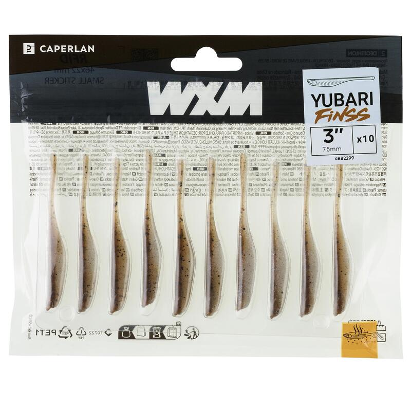 SET NĂLUCI FLEXIBILE FINESS CU ATRACTANȚI WXM YUBARI FINSS 75 