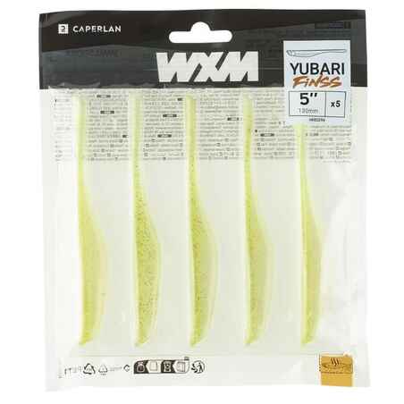 SOFT FINESS LURE WITH WXM YUBARI FINSS 130 ATTRACTANT CHARTREUSE