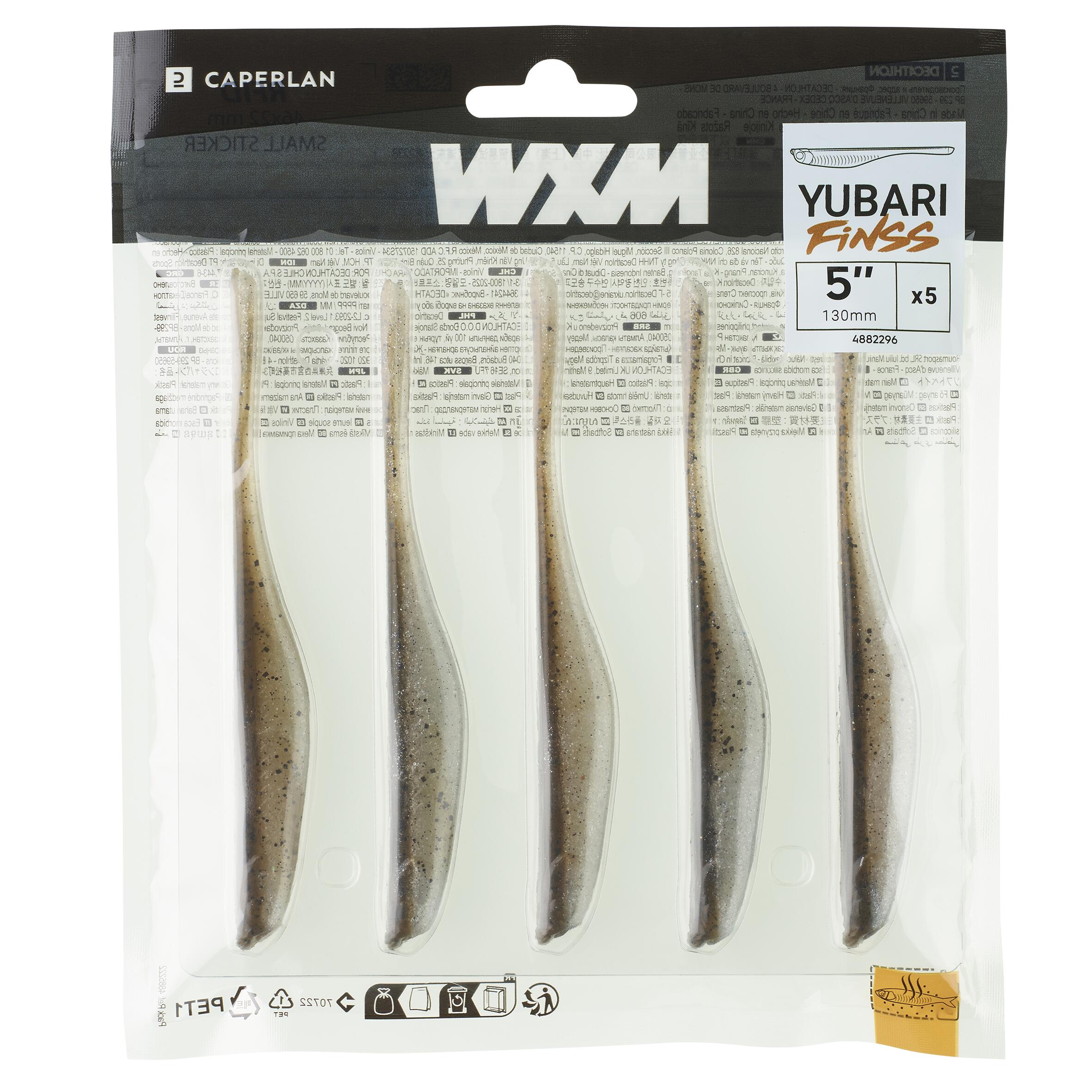 SOFT FINESSE LURE WITH WXM YUBARI FINSS 130 ATTRACTANT RUFFE 4/7