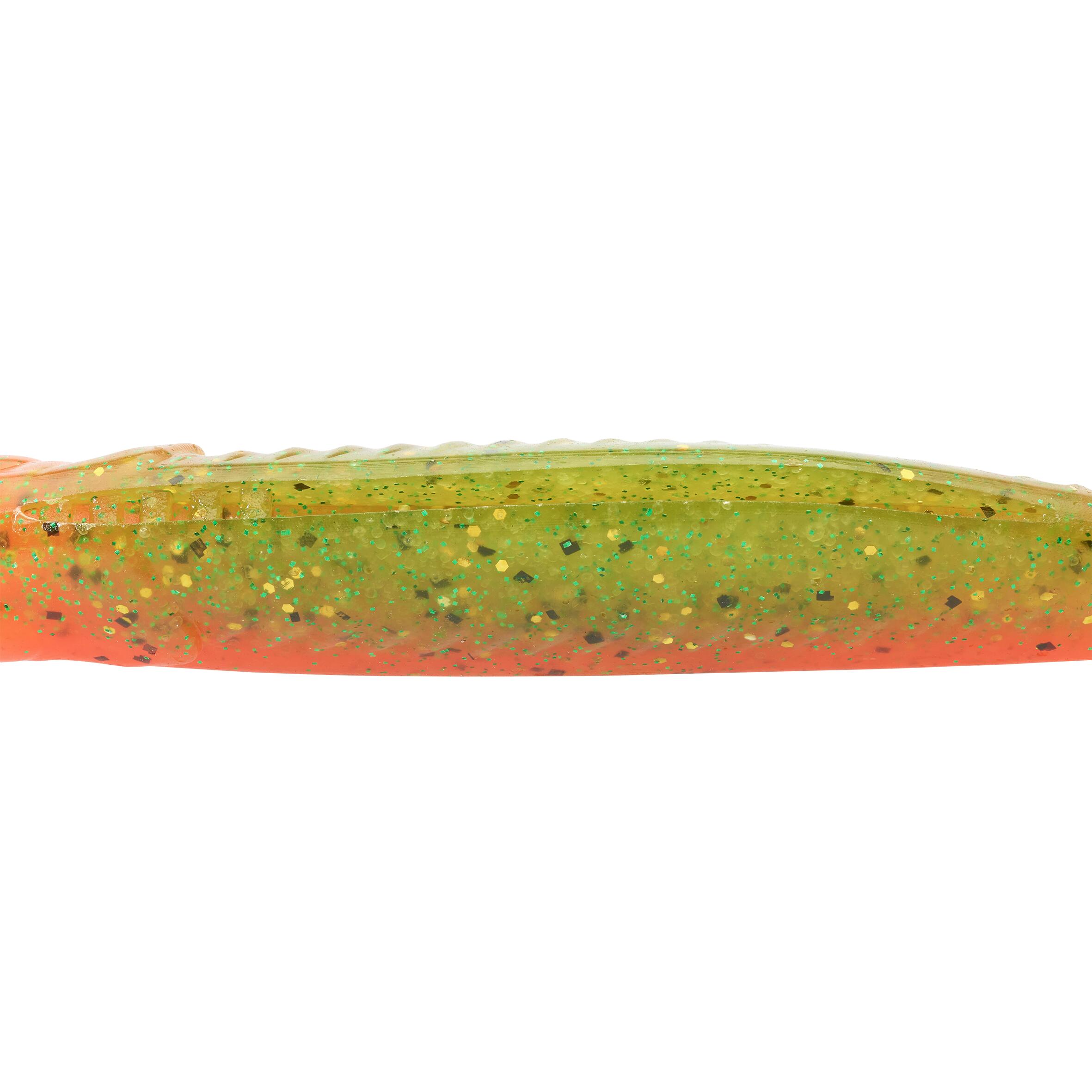 FINESS SOFT LURE WITH ATTRACTANT WXM YUBARI FINSS 130 ORANGE 5/7