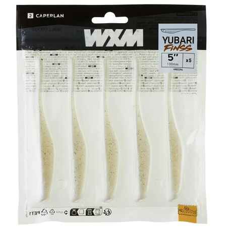 SOFT FINESS LURE WITH WXM YUBARI FINSS 130 ATTRACTANT WHITE
