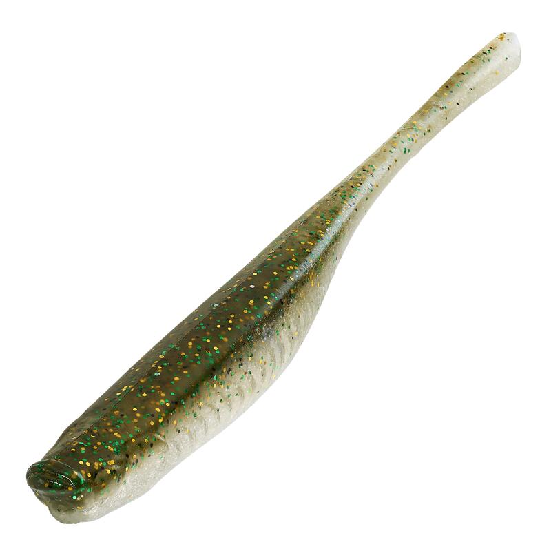 Señuelo Flexible Shad Atrayente Wxm Yubari Finss 100 Verde