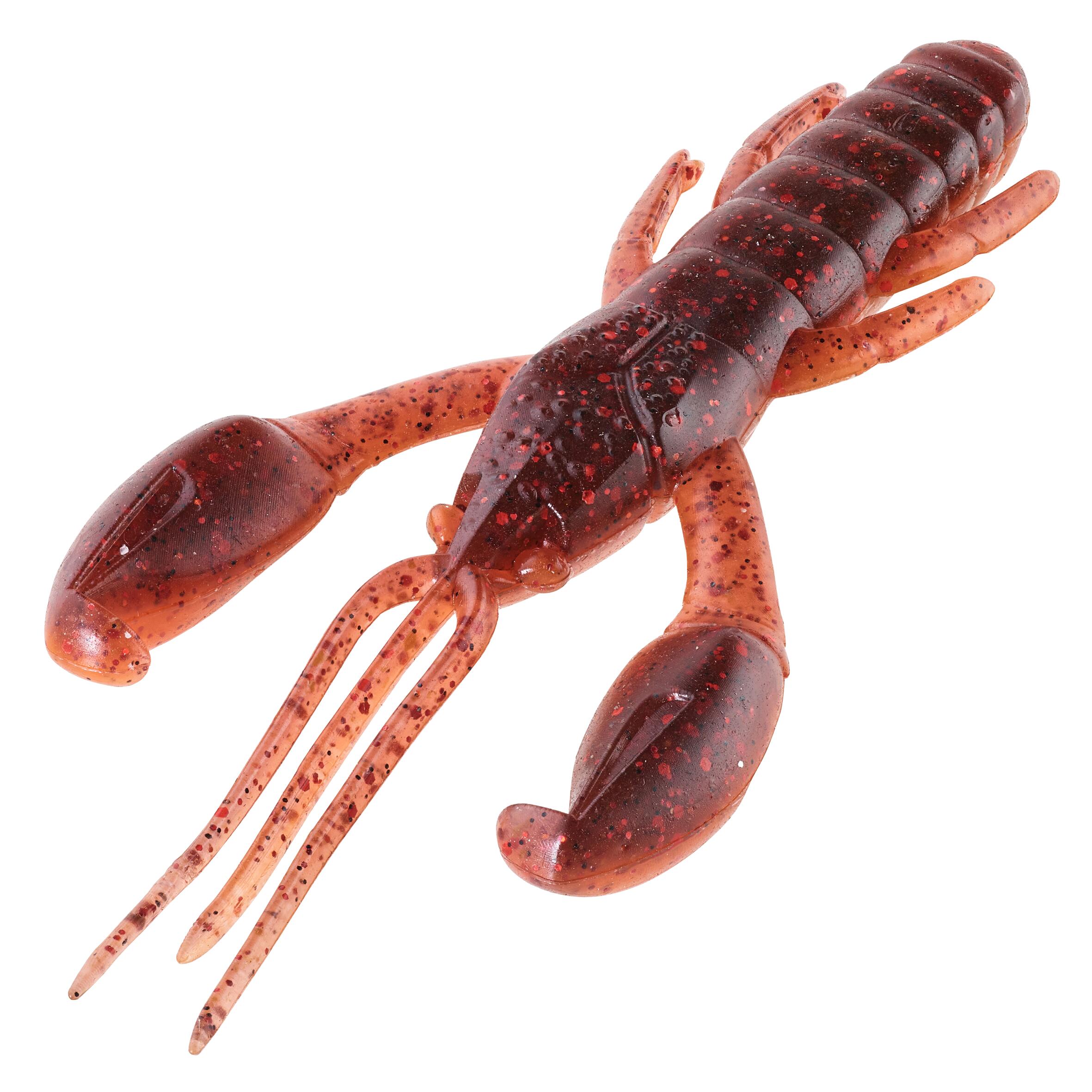 SOFT CRAYFISH LURE WITH WXM YUBARI CRW 65 ATTRACTANT BISCA CRAW 4/8