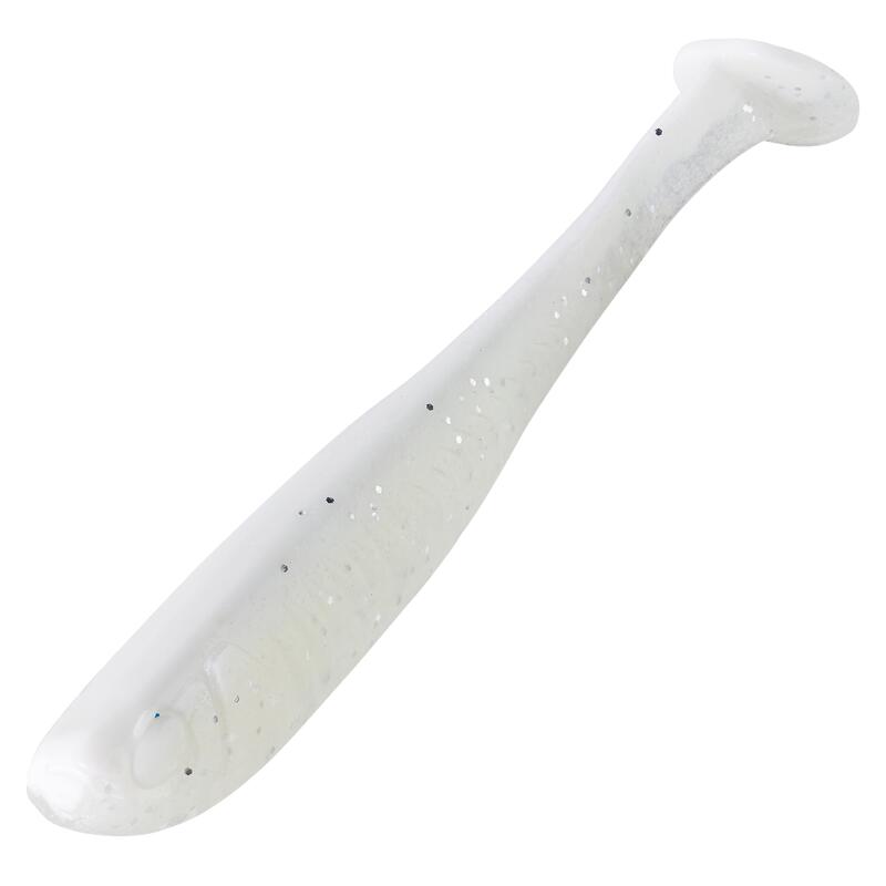 NĂLUCĂ FLEXIBILĂ SHAD CU ATRACTANȚI WXM YUBARI SHD 100 ALB