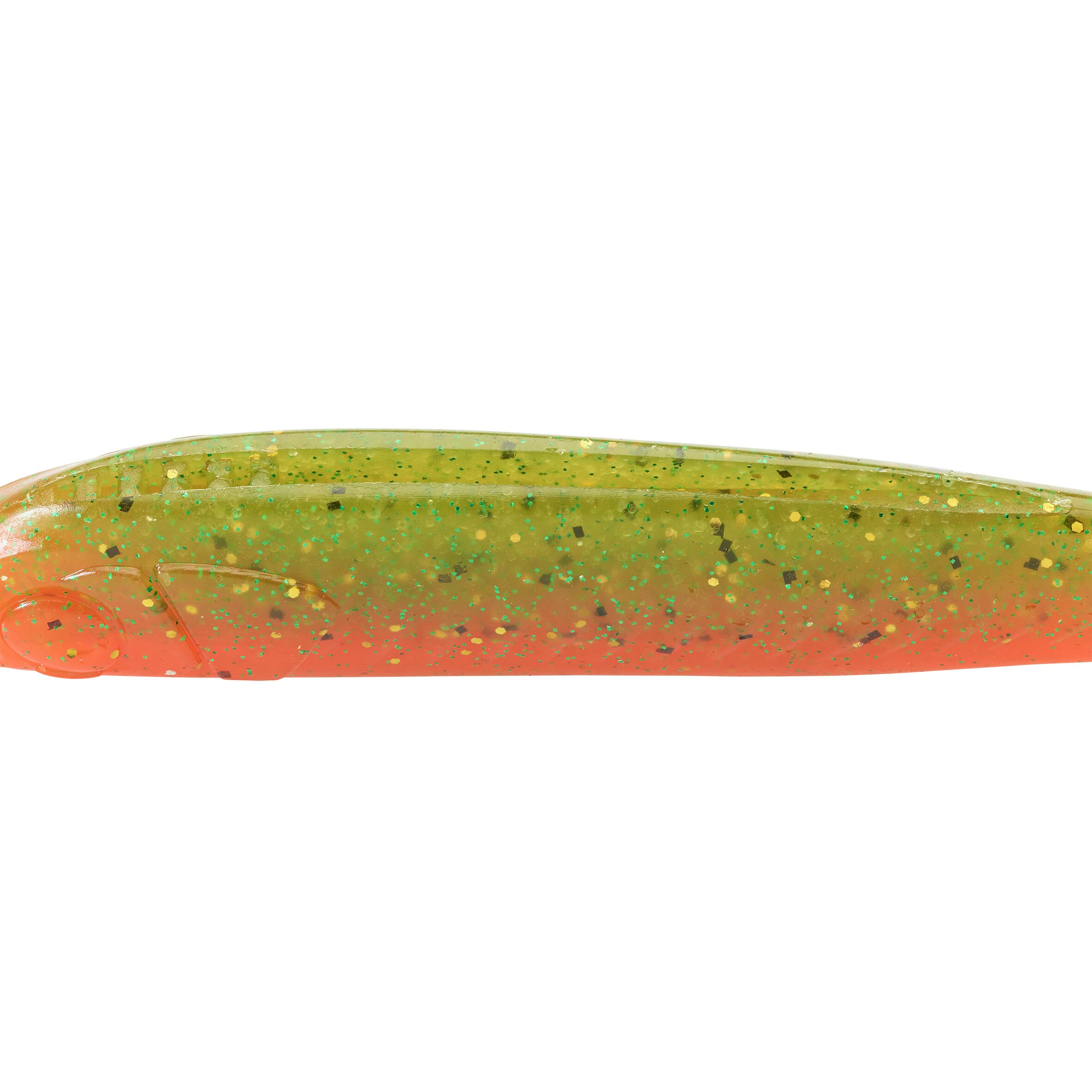Esca artificiale morbida shad con scent WXM YUBARI SHD 120 arancione 5/8